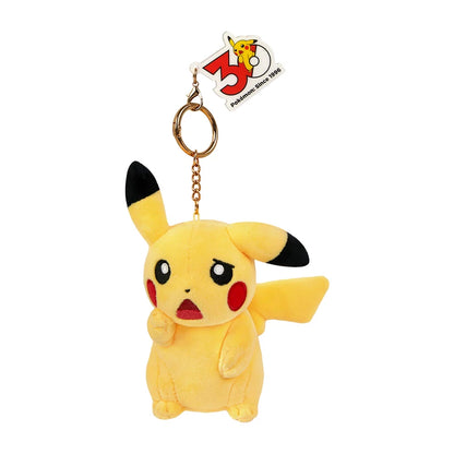 China｜ Pokémon 30th Anniversary Pikachu Plush Keychain