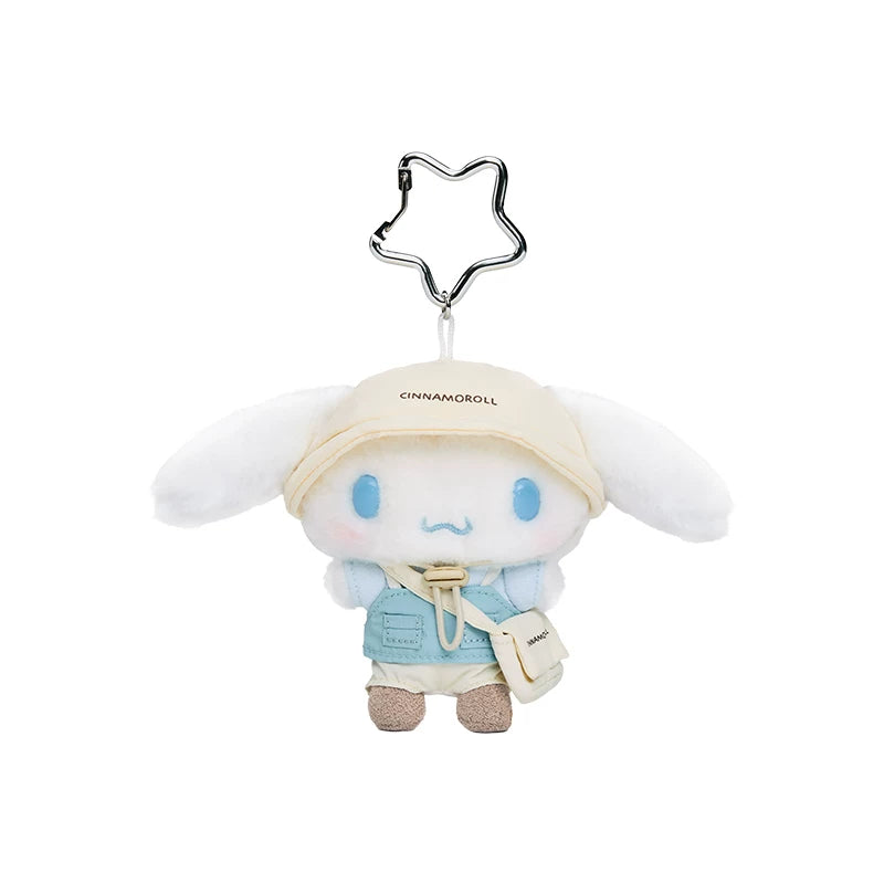 Sanrio Spring Camping Plush Keychain