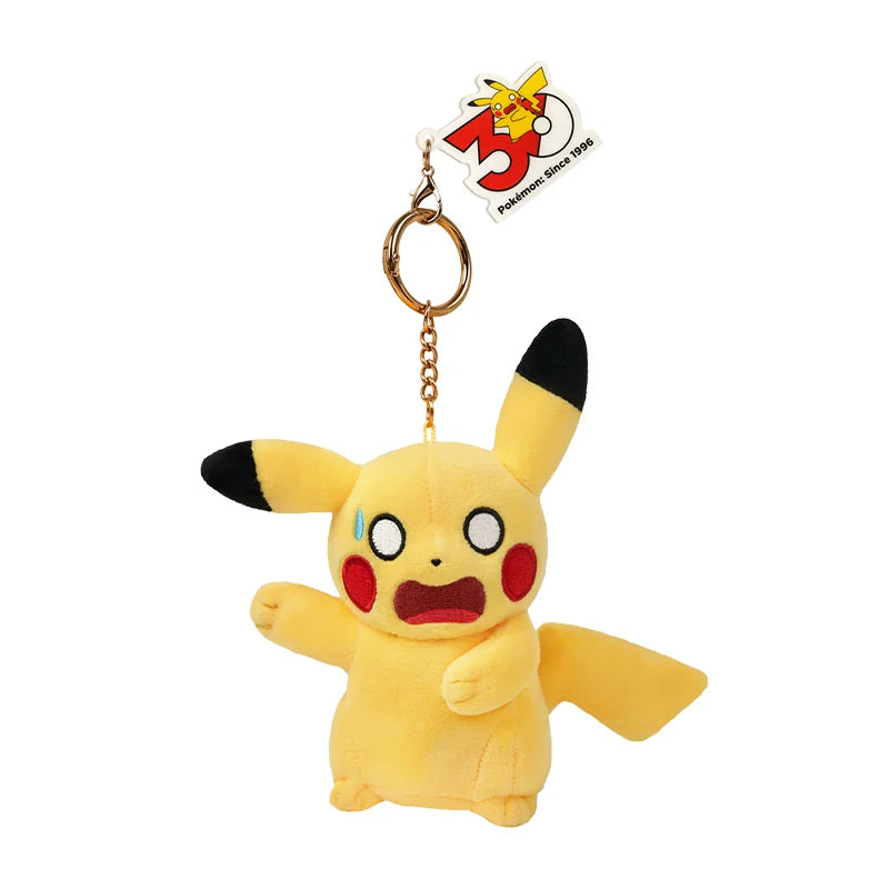 China｜ Pokémon 30th Anniversary Pikachu Plush Keychain