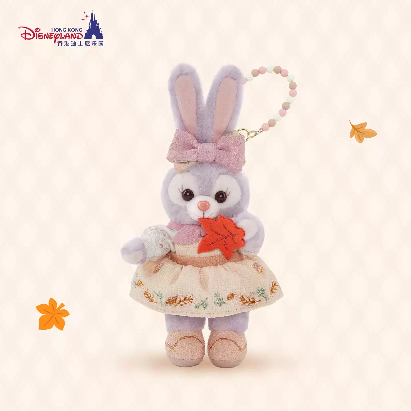 HKDL｜Duffy and Friends Autumn Explorer StellaLou Plush Keychain