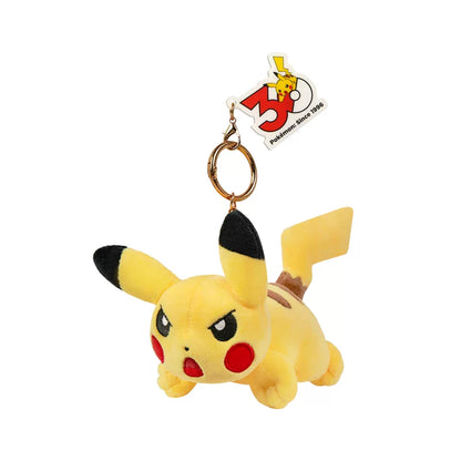 China｜ Pokémon 30th Anniversary Pikachu Plush Keychain