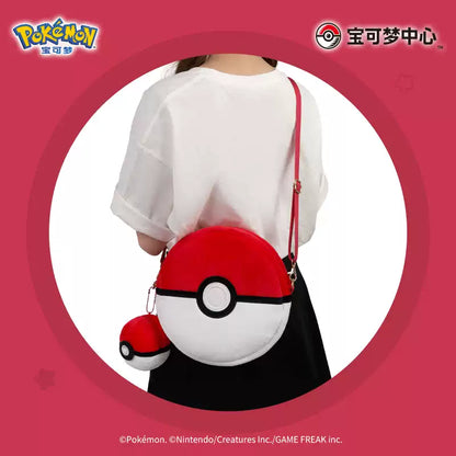China｜ Pokémon Ball Adventure Series Poké Ball Plush Crossbody Bag