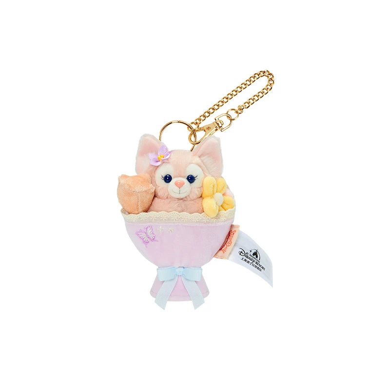 Shanghai Disney Resort｜LinaBell Mini Bouquet Plush Keychain