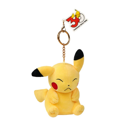 China｜ Pokémon 30th Anniversary Pikachu Plush Keychain