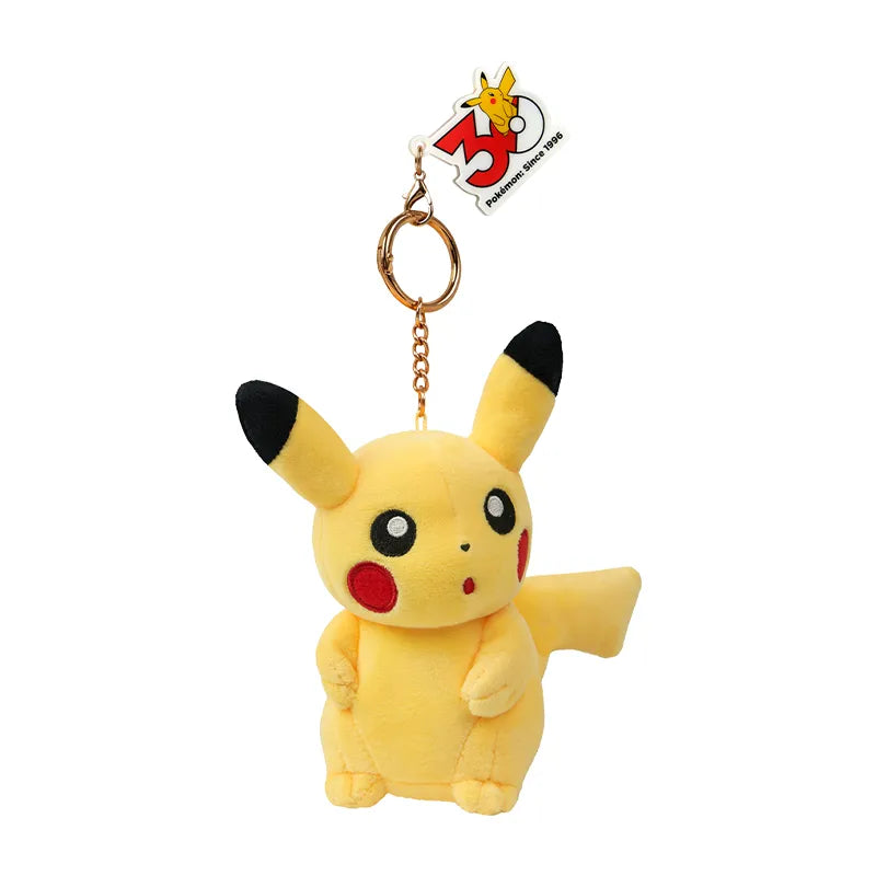 China｜ Pokémon 30th Anniversary Pikachu Plush Keychain