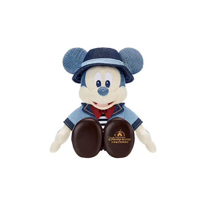 Shanghai Disney Resort｜ Mickey and Friends Denim City Walk Collection Plush Toy