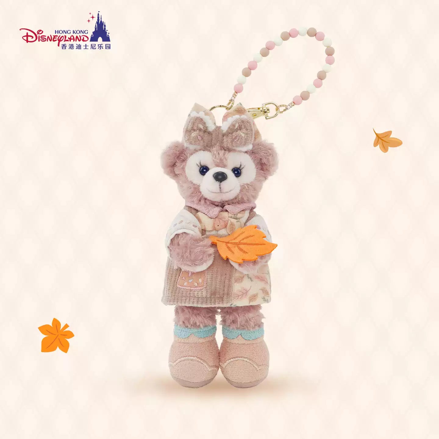 HKDL｜Duffy and Friends Autumn Explorer ShellieMay Plush Keychain