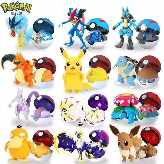 China｜Pokémon Transformable Poké Ball Figure