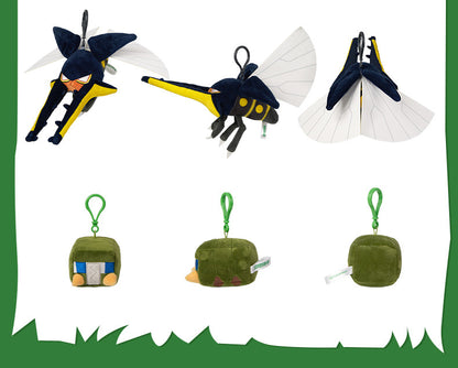 China｜Pokémon Vikavolt & Charjabug Magnetic Plush Keychain