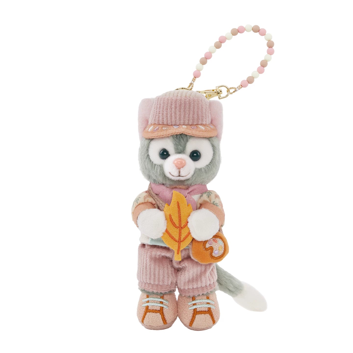 HKDL｜Duffy and Friends Autumn Explorer Gelatoni Plush Keychain