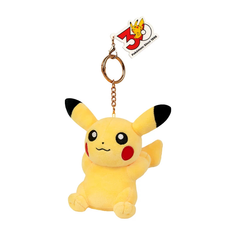 China｜ Pokémon 30th Anniversary Pikachu Plush Keychain