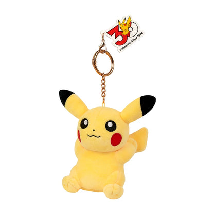 China｜ Pokémon 30th Anniversary Pikachu Plush Keychain