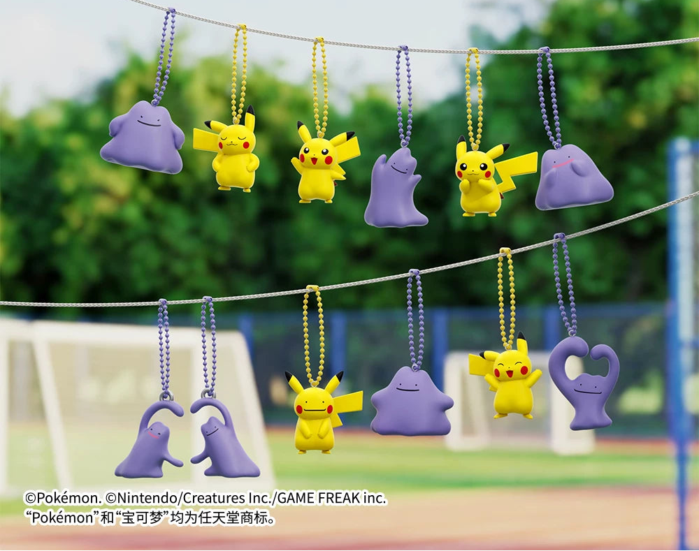 Pokémon Ditto & Pikachu Series Blind Box Keychain