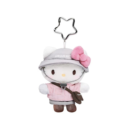 Sanrio Spring Camping Plush Keychain