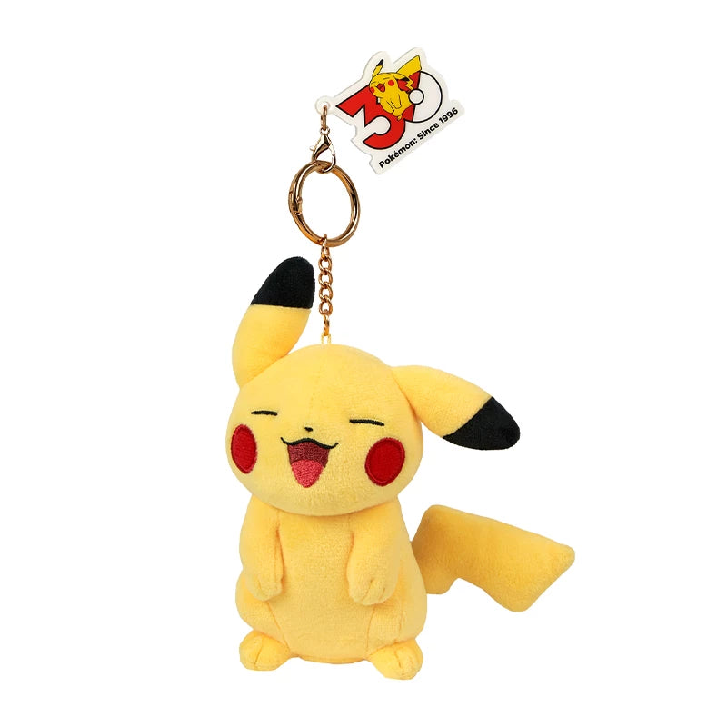 China｜ Pokémon 30th Anniversary Pikachu Plush Keychain