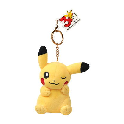 China｜ Pokémon 30th Anniversary Pikachu Plush Keychain