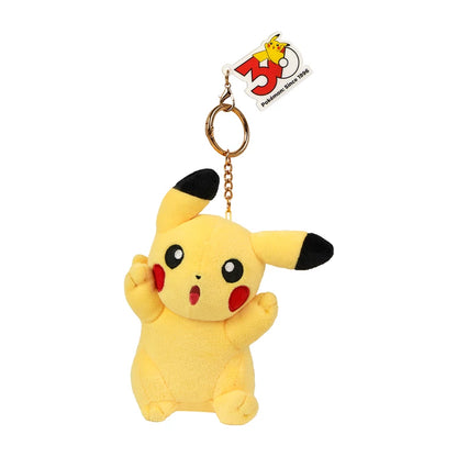China｜ Pokémon 30th Anniversary Pikachu Plush Keychain