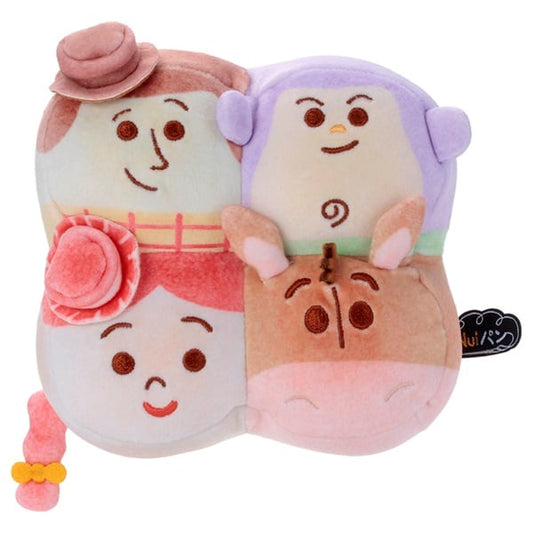 Pixar Woody Buzz Jessie Bullseye Pull-Apart Bread Plush
