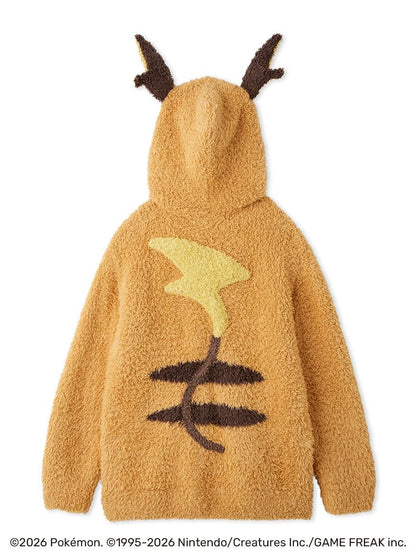 Japan｜ Pokémon x GELATO PIQUE Men's Raichu Gelato Hoodie & Half Pants Set