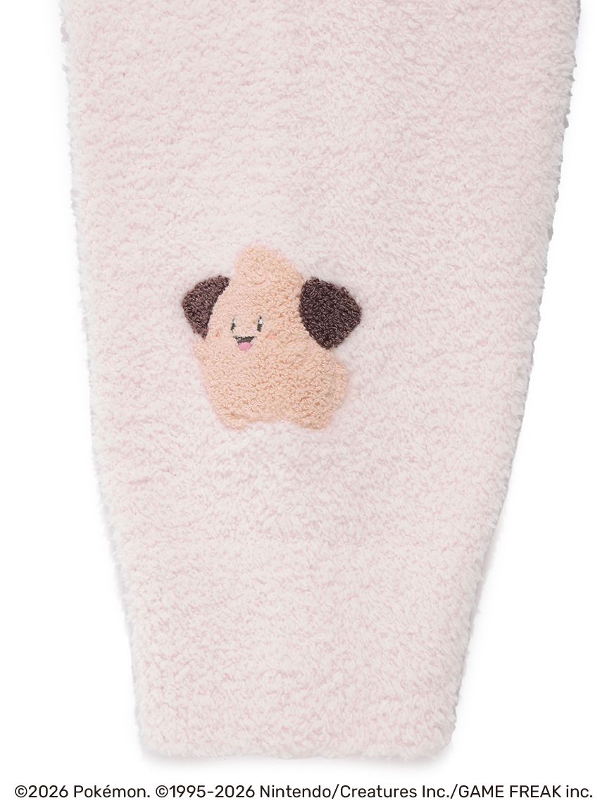 Japan｜ Pokémon x GELATO PIQUE Baby Moco Jacquard Shawl Cardigan – Pink (S-M)