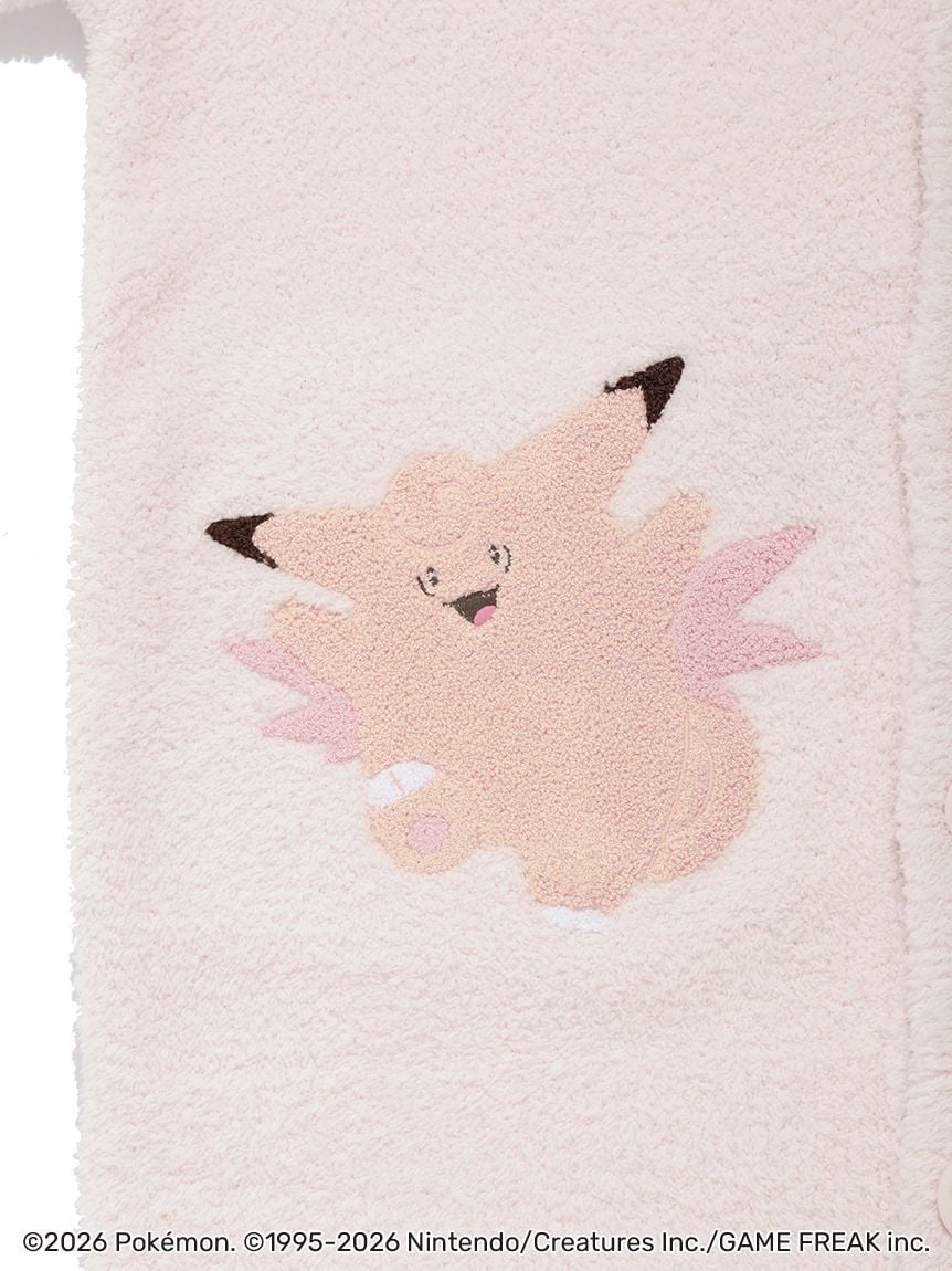 Japan｜ Pokémon x GELATO PIQUE Baby Moco Jacquard Shawl Cardigan – Pink (S-M)
