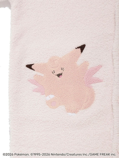 Japan｜ Pokémon x GELATO PIQUE Baby Moco Jacquard Shawl Cardigan – Pink (S-M)