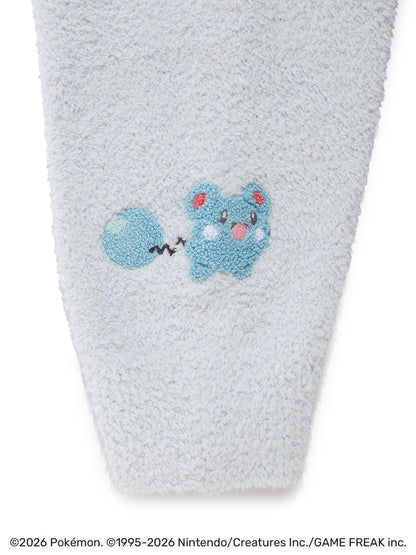 Japan｜ Pokémon x GELATO PIQUE Baby Moco Jacquard Shawl Cardigan – Blue (S-M)