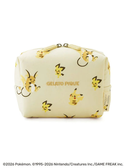 Japan｜ Pokémon All-Over Print Pouch - Yellow