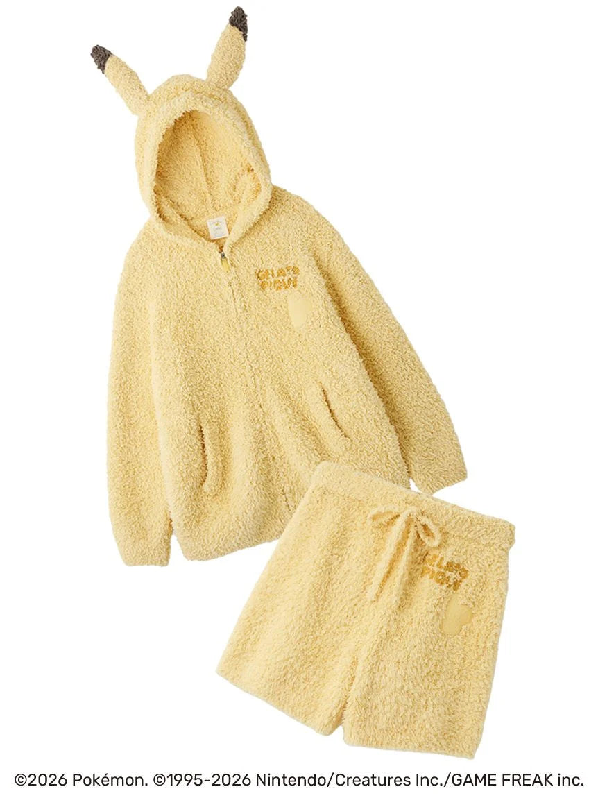 Japan｜ Pokémon Gelato Pikachu Hoodie & Shorts Set