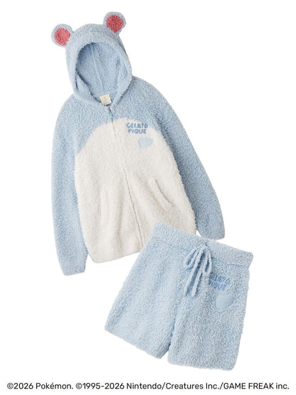 Japan｜ Pokémon Gelato Marill Hoodie & Shorts Set