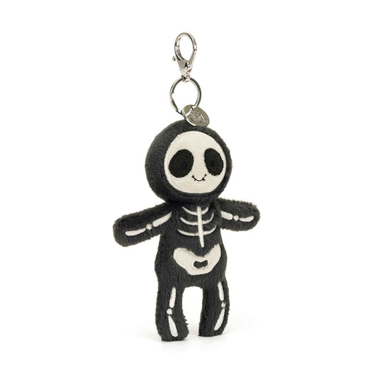 [預購]Jellycat Skeleton Bob Bag Charm |  骷髅 Bob 掛件