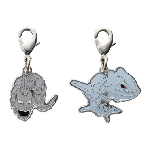 Pokémon Onix & Steelix National Pokédex Metal Charm