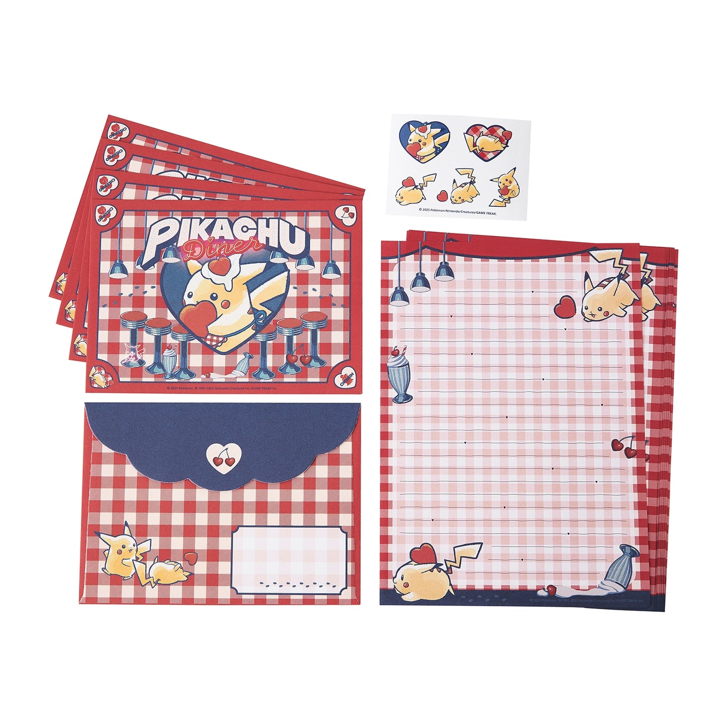 Pokémon Pikachu Diner Letter Set