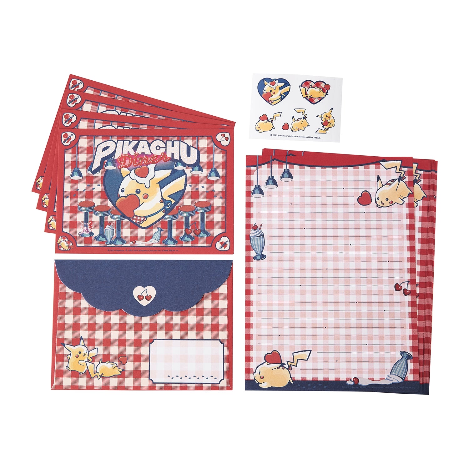 Pokémon Pikachu Diner Letter Set