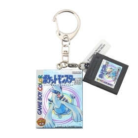 Pokémon Package & Cartridge Keychain Collection 1996-2002