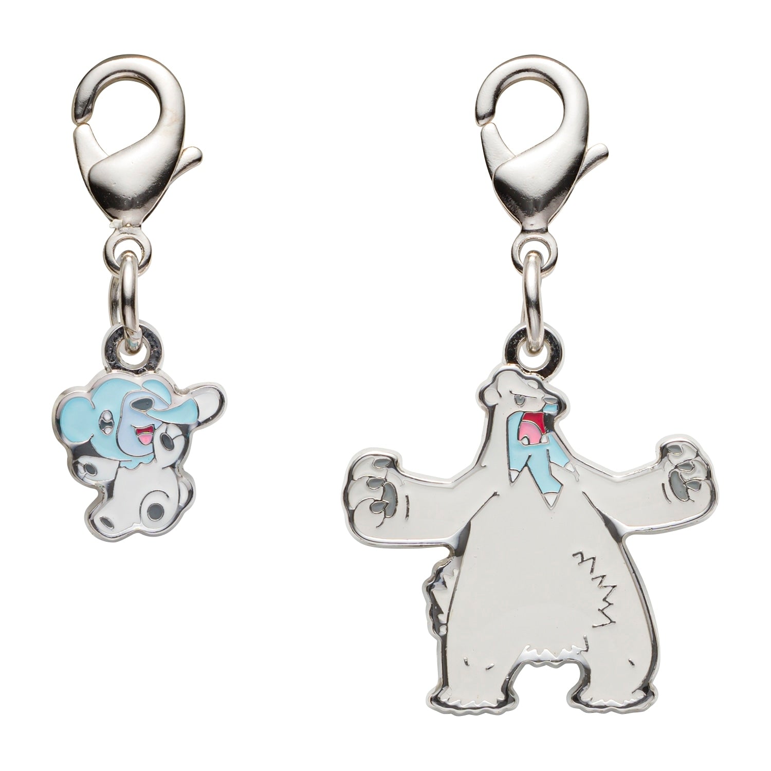 Pokémon Cubchoo & Beartic National Pokédex Metal Charm