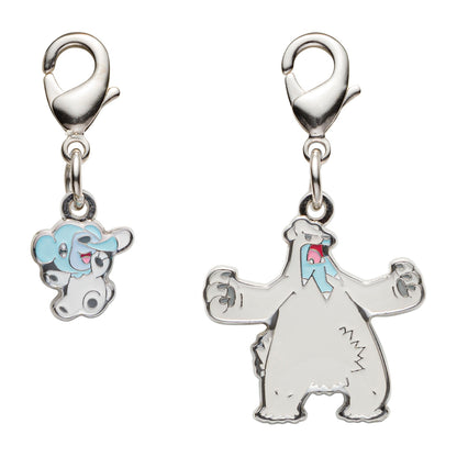 Pokémon Cubchoo & Beartic National Pokédex Metal Charm