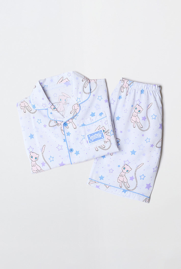 Kids Pokémon Shimmer Short Sleeve Pajama Set - Light Purple
