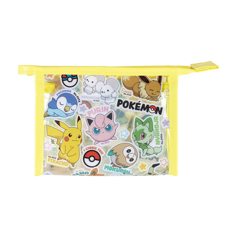 Japan｜ Pokémon Stickers Fuchiiro Pouch – Cool