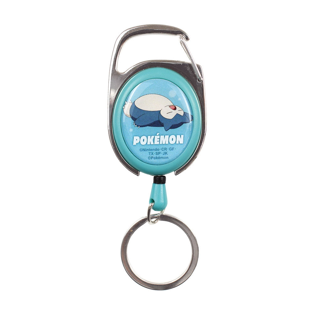 Pokémon SMASH COLOR! Snorlax Reel Keychain