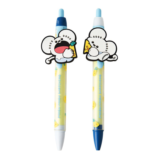 Pokémon Mogu Mogu Watching Tandemaus Mascot Ballpoint Pen Set