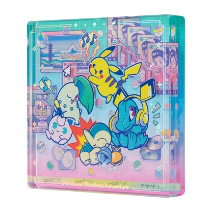 Japan｜ Pokémon Timeless Adventure Johto Acrylic Block