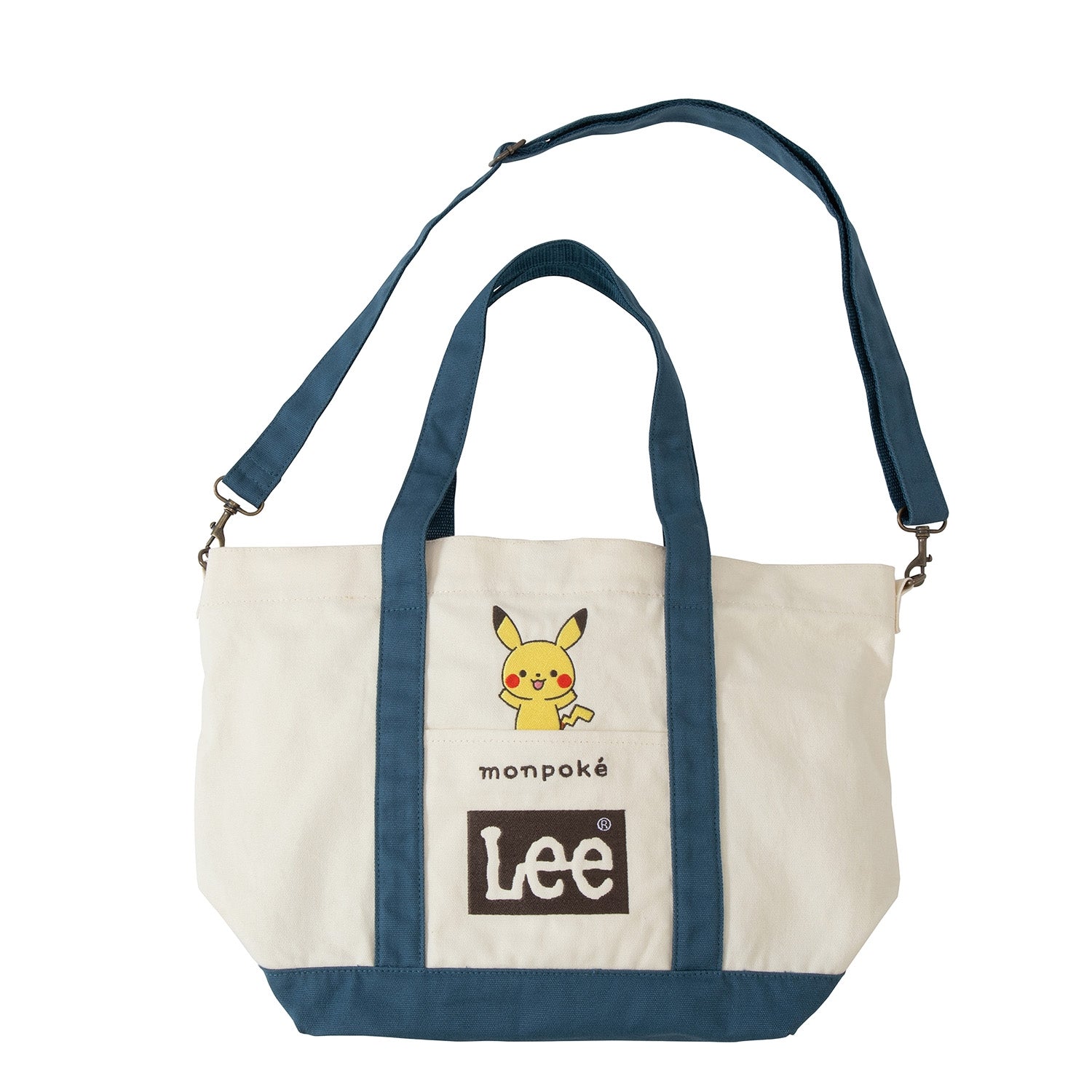 Pokémon monpoké x Lee Cotton Tote Bag Navy