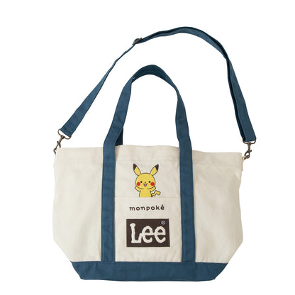 Pokémon monpoké x Lee Cotton Tote Bag Navy
