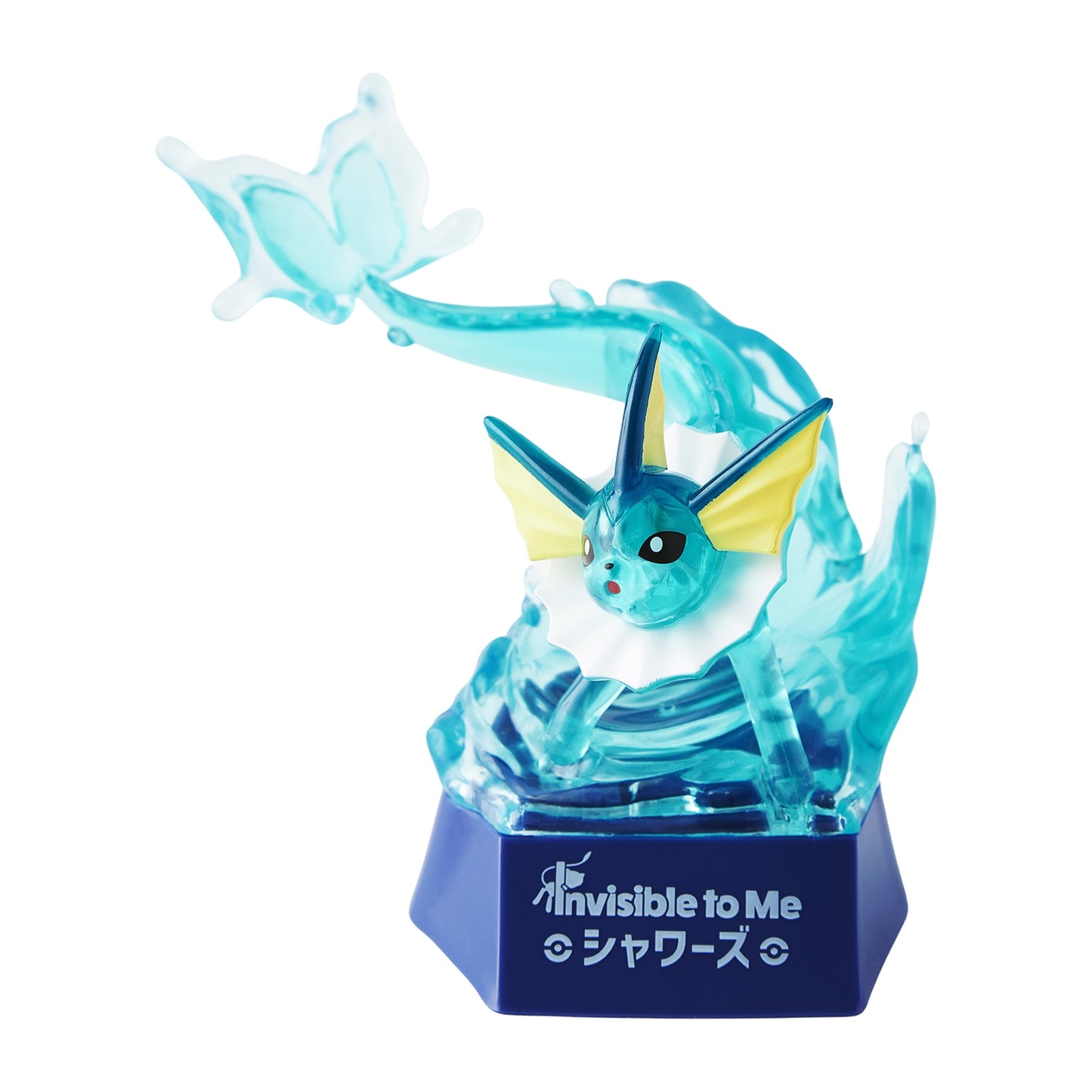 Pokémon Invisible to Me Vaporeon Clear Figure