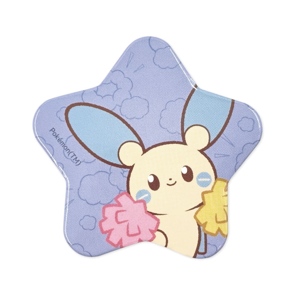 PokéPeace Sports Plusle & Minun Star-Shaped Pin Badge Set - image 4