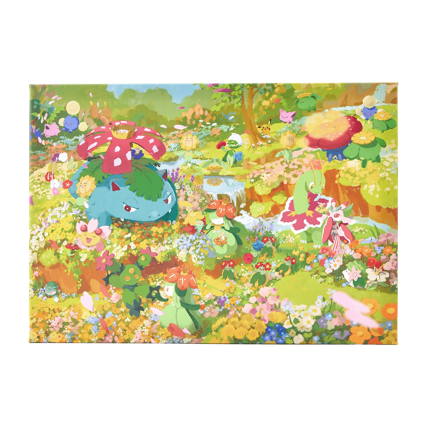 Pokémon Midarezaki Canvas Art