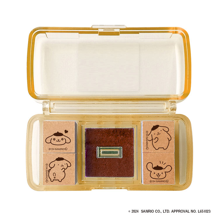 Sanrio Mini Stamp Set - Pompompurin gallery