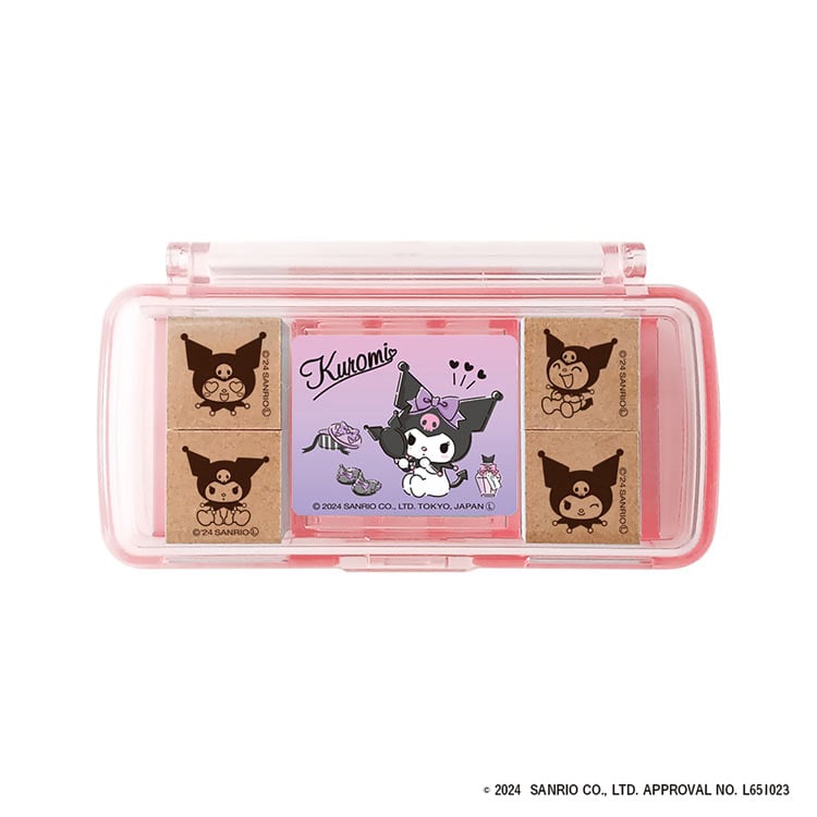 Sanrio Mini Stamp Set - Kuromi