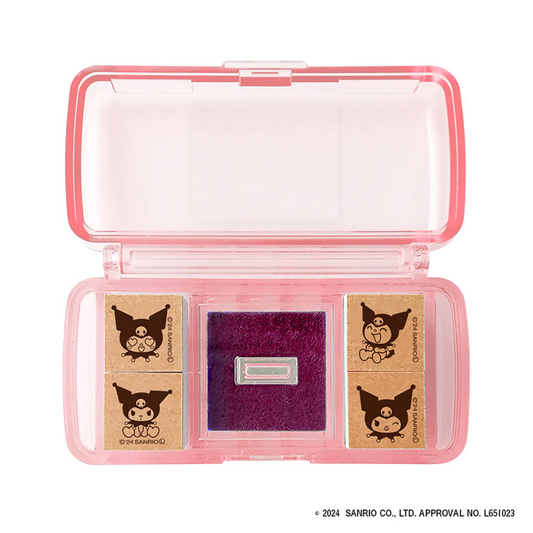 Sanrio Mini Stamp Set - Kuromi gallery